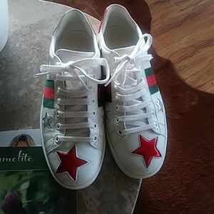 Gucci sneakers gently used